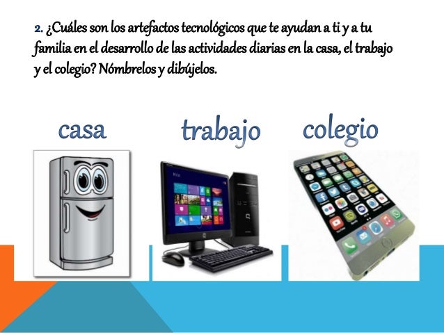 Resultado de imagen para cuales el impacto de artefactos en el trabajo