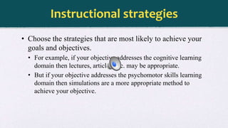 How to design a learning module: A STRUCTURED APPROACH | PPTX