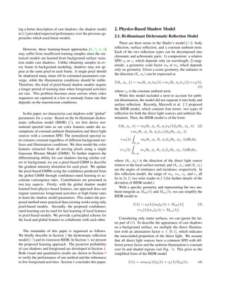 Moving Cast Shadow Detection Using Physics-based Features (CVPR 2009) | PDF