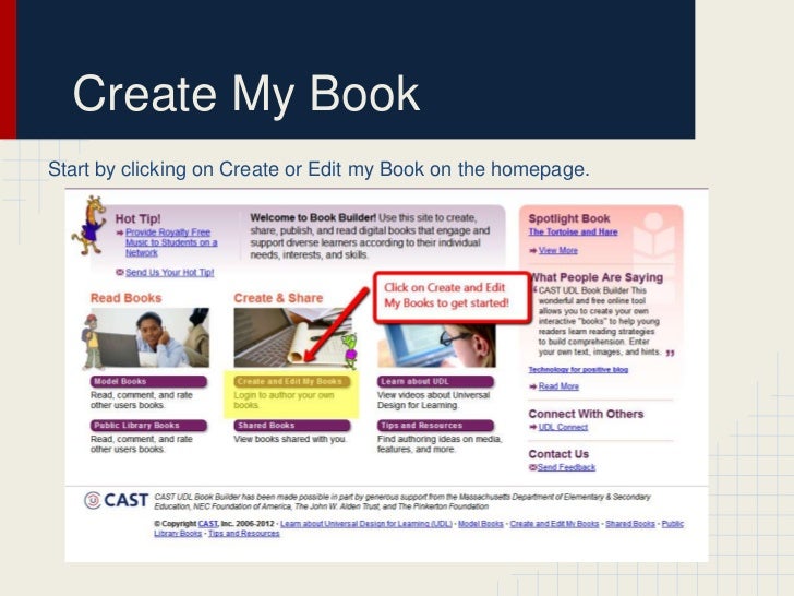 Cast udl book builder