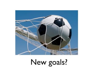 New goals? 