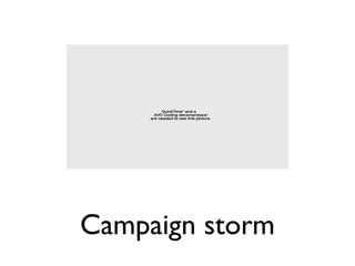 Campaign storm 