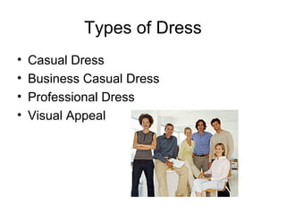 sachin and babi light blue dress Business Professional Vs Business Casual Attire PowerPoint and Google  Slides Template
