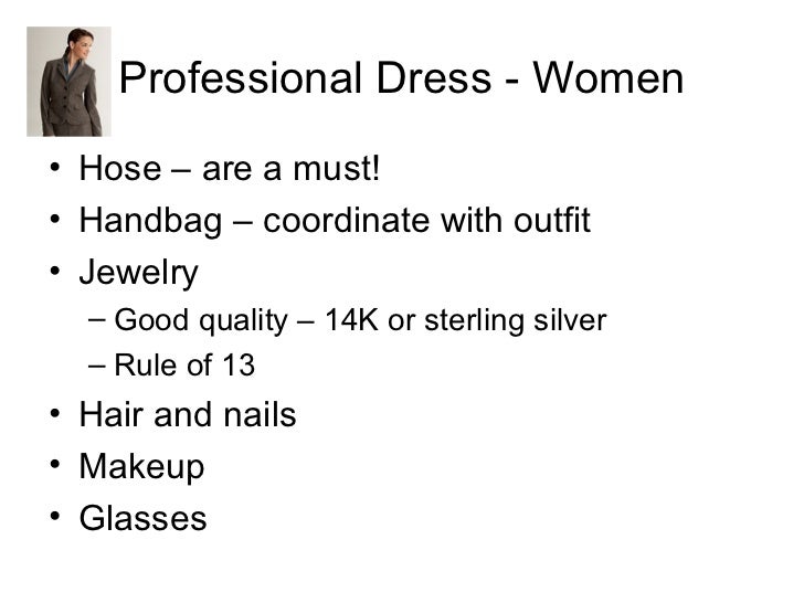 Casual, business casual, and professional dress 1