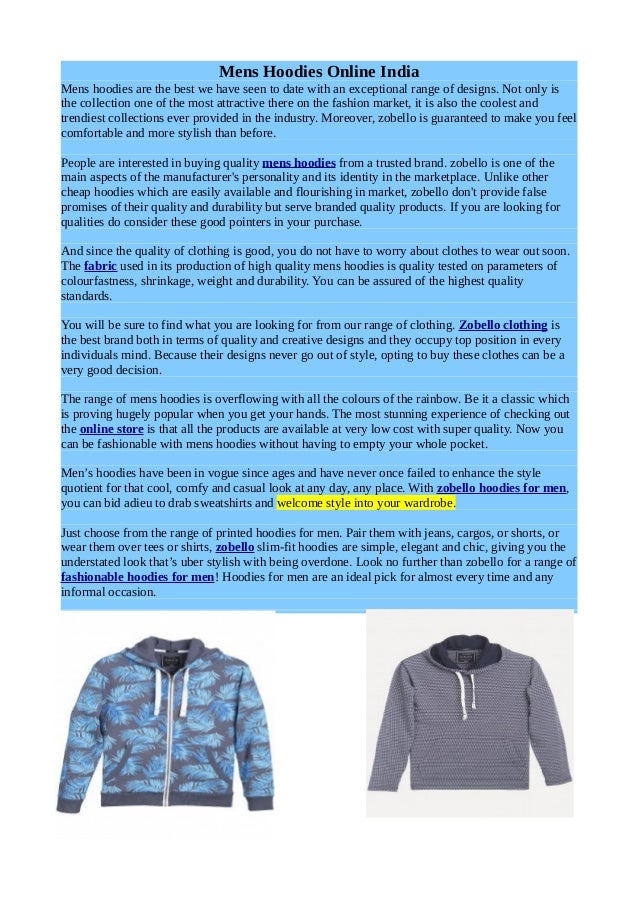 best online hoodies