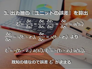 3. ?ӤΡ˥åȤ`
k =
O e
sk
O =
e
zk
zk
sk
O =
e
zk
= a(sk)
O

e
z1
= -(t1 - z1),
e
z2
= -(t2 - z2)
1 = -(t1 - z1) a(s1), 2 = -(t2 - z2) a(s2),
O OO O
֪΂ʤΤ` k
O
ޤ
 