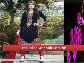 casual salwar suits online
 