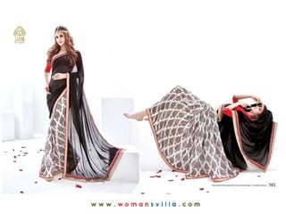 Top Casual Saree Online Collection March - 2017