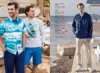 1. РУБАШКА С НАБИВНЫМ
РИСУНКОМ
057M2601
42, 44, 46 (72±1 см):		1799 р.
48, 50, 52 (75±1 см):		1999 р.
54, 56, 58 (78±1 см):		2199 р.
2. БРЮКИ
047M3201
42,44,46 (80±2 см): 1199 р.
48,50,52 (80±2 см): 1399 р.
54,56,58 (80±2 см): 1599 р.
(см. стр. 248)
3. ФУТБОЛКА С ПРИНТОМ
057M2901
42, 44, 46 (66±1 см):		699 р.
48, 50, 52 (69±1 см):		799 р.
54, 56, 58 (73±1 см):		899 р.
4. ШОРТЫ С РЕМНЕМ
057M3401
42, 44, 46 (29±1 см):		1199 р.
48, 50, 52 (29±1 см):		1399 р.
54, 56, 58 (29±1 см):		1599 р.
5. ВЕТРОВКА С КАПЮШОНОМ
057M1101
42, 44, 46 (78±2 см):		2599 р.
48, 50, 52 (81±2 см):		2899 р.
54, 56, 58 (85±2 см):		3199 р.
6. БРЮКИ С РЕМНЕМ
057M3201
42, 44, 46 (82±2 см):		1399 р.
48, 50, 52 (82±2 см):		1599 р.
54, 56, 58 (82±2 см):		1799 р.
Подробнее о моделях
на стр. 287–289
Футболка
от 699р.
1.
3.
4.
2.
5.
6.
№ 05/2017 faberlic 283
Мода и стиль
 