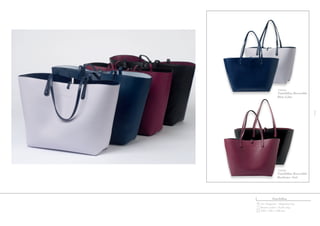 3
3
CTS514
Tourbillon Reversible
Bleu-Lilas
Sac shopping - Shopping bag
520 x 310 x 140 mm
Housse nylon / Nylon bag
CTS513
Tourbillon Reversible
Bordeaux-Noir
Tourbillon
 