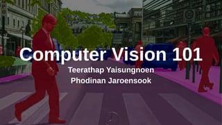 computer vision from Teerathap Yaisungnoen | PDF