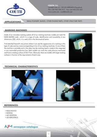 Microdot Machine Aerospace Catalogue | PDF