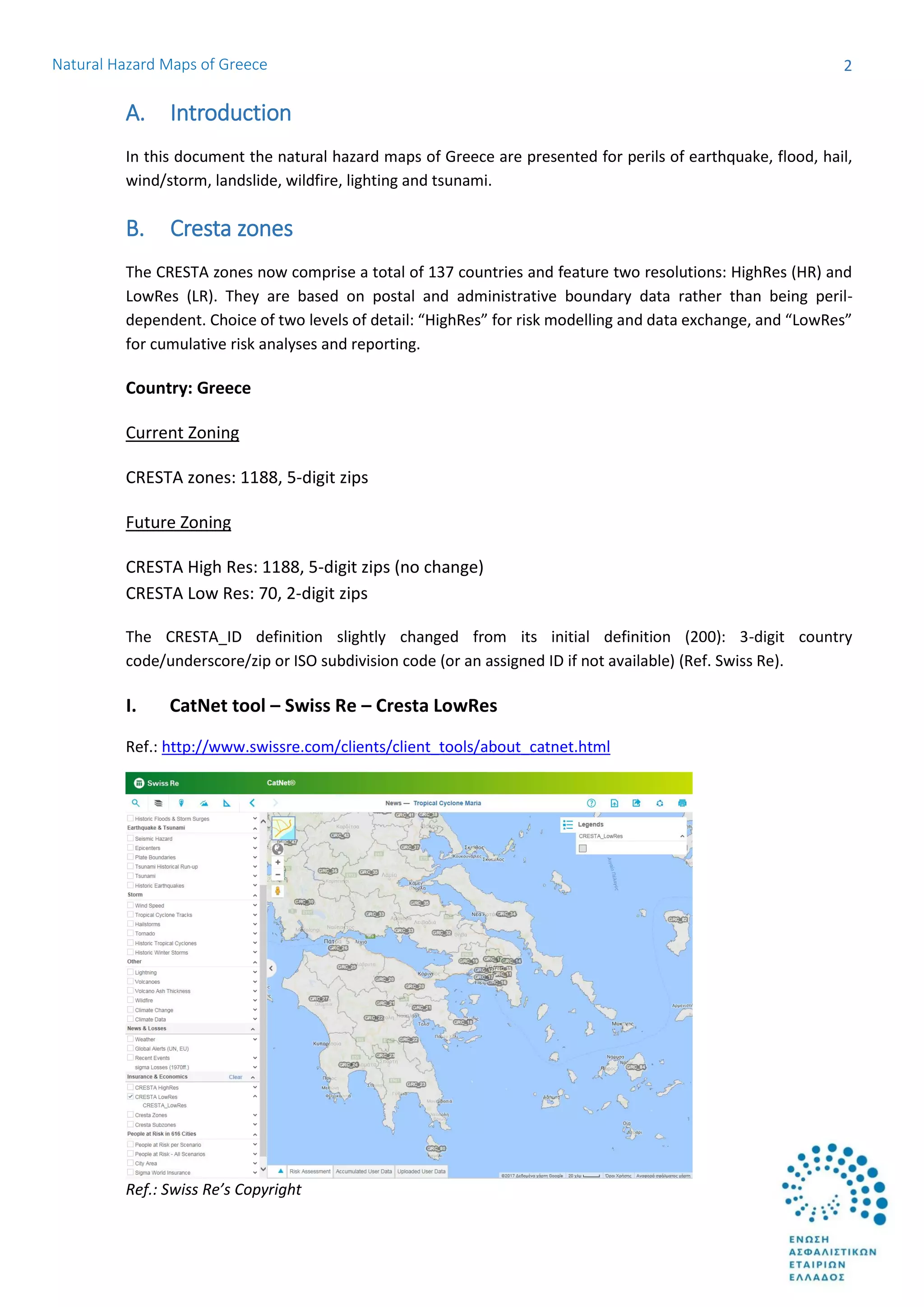 Cat hazard maps | PDF