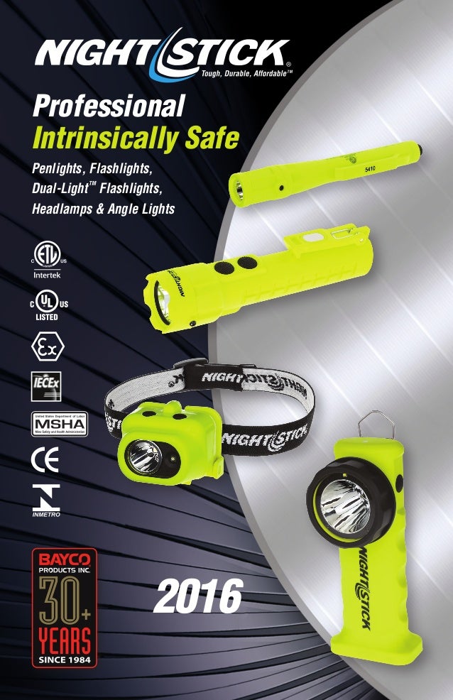 Green Nightstick XPP-5454G Intrinsically Safe Headlamp