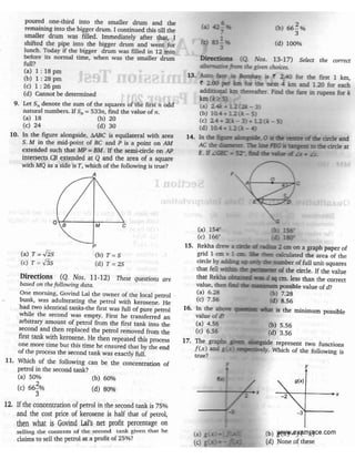 CAT 2011 Previous Year Question Paper with Answer Key | PDF