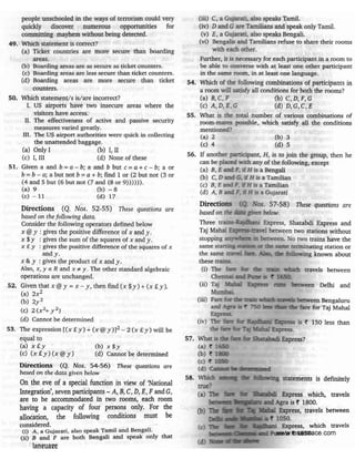 CAT 2011 Previous Year Question Paper with Answer Key | PDF