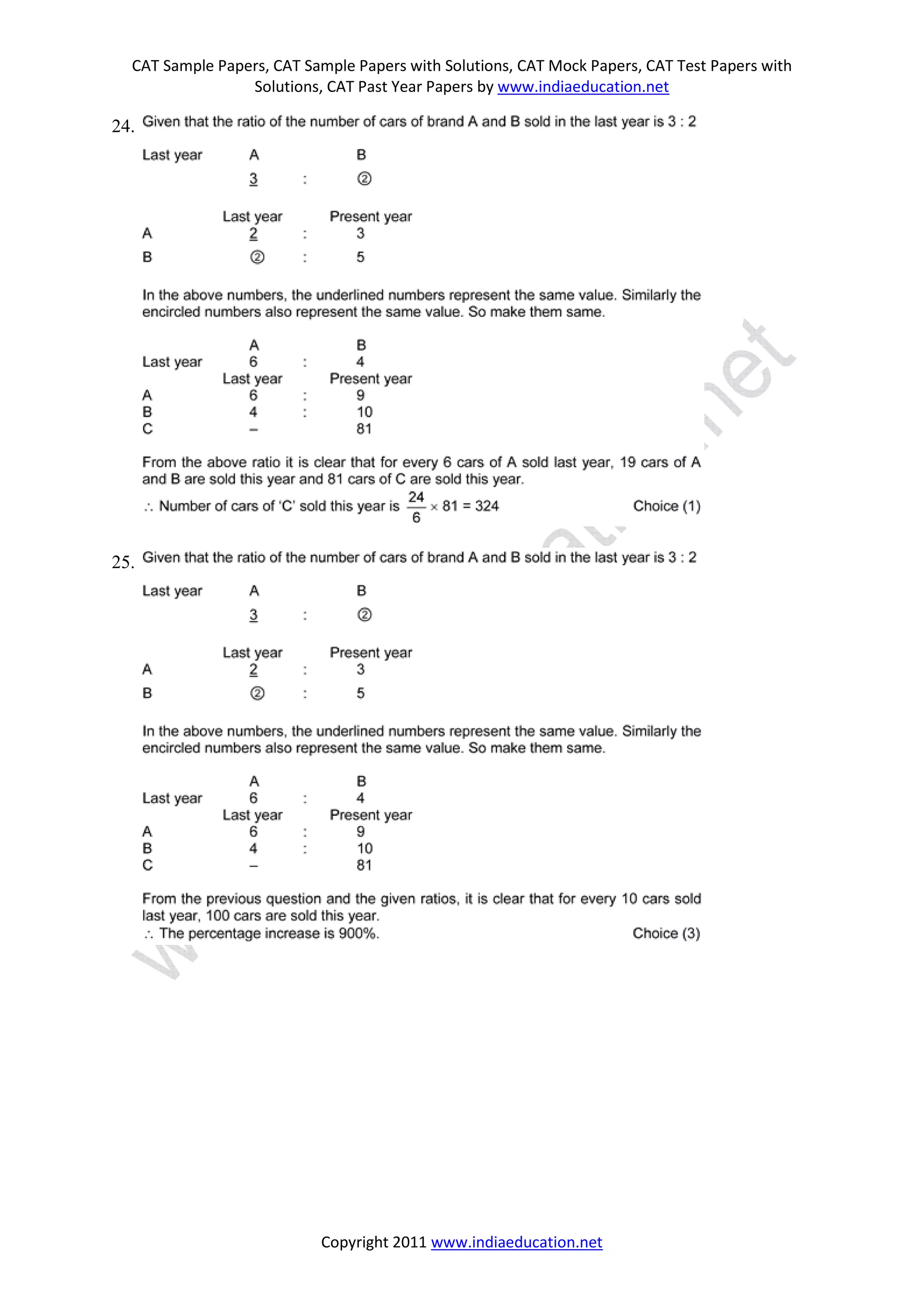 Cat sample-paper-1 | PDF