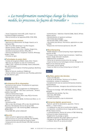 ORSYS tél :+33 (0)1 49 07 73 73 www.seminaires-orsys.fr info@orsys.fr 23
-- Stores d’application interne ASE, public. Impa...