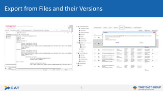 New CAT Release - December 2020
