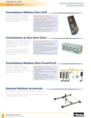 ANOTAÇÕES
www.parker.com.br
CONHEÇA MAIS
SOBRE A PARKER.
 