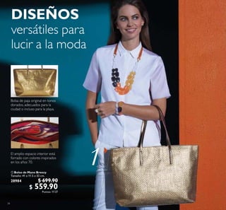 34
 Bolso de Mano Breezy
Tamaño: 41 x 11.5 x 32 cm.
28984 $ 699.90
$ 559.90Puntos: 17.37

 