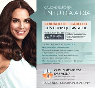 84
TECNOLOGÍA NEOFORCE AVANZADA
TUS SUEÑOS – NUESTRA INSPIRACIÓN™
CALIDAD EUROPEA
ENTU DÍA A DÍA
:
 