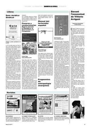 Revista Catalunya - Papers 128 Maig 2011
