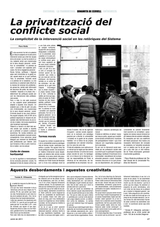 Revista Catalunya - Papers 130 Juliol 2011