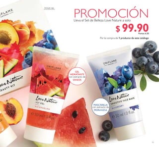 11
GEL
HIDRATANTE
MASCARILLA
SANDÍA
MORAAZUL
Por la compra de 1 producto de este catálogo
PROMOCIÓN
Puntos: 6.20
$ 99.90
 