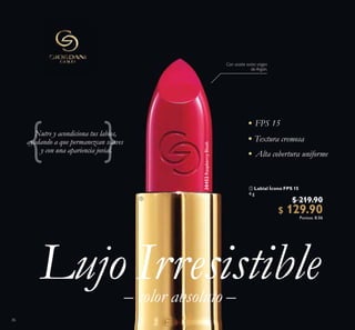 36
 Labial Ícono FPS 15
4 g
$ 219.90
$ 129.90Puntos: 8.06

30452RaspberryBlush
 