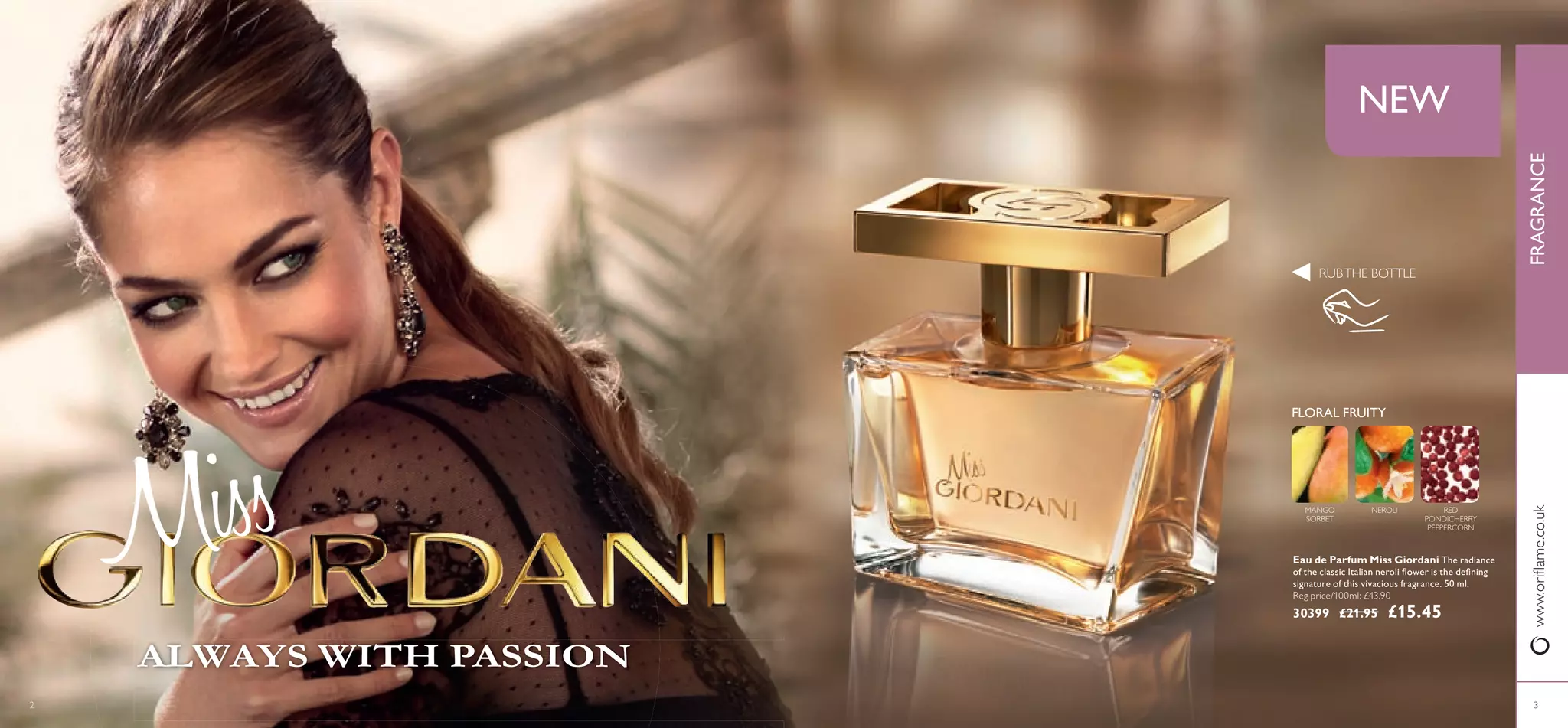 floral oriflame 30399