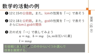 圏論の学習指導案