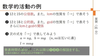 圏論の学習指導案