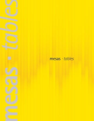 esas · table
               mesas · tables
 