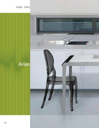 mesas · tables




       Arian




54
 