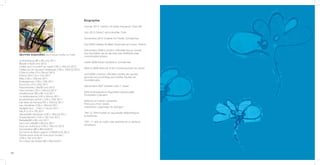 Biographie

                                                                         Janvier 2012 GMAC LA Halle Freyssinet, Paris XIII




                                le printemps arrive ! (100 x 100) 2011
                                                                         Juin 2012 GMAC de la Bastille, Paris

                                                                         Novembre 2010 Galerie Art Pluriel, Schœlcher

                                                                         Mai 2009 Galerie Thuilliers Tropicales en mayo, Paris III

                                                                         Décembre 2008 Cotation officielle reçue ventes
                                                                         aux enchères de six œuvres par MaîtreVoutier,
     œuvres exposées (techniques mixtes sur toile)
                                                                         commissaire priseur.
     Authentique (80 x 80 cm) 2011
                                                                         Juillet 2008 Karart Madiana, Schœlcher
     Bidule (75x35 cm) 2012
     Celles qui s’ouvrent au soleil (100 x 100cm) 2012
                                                                         2005 à 2008 Marché d’Art Contemporain du Marin
     Celles qu’on ne peut expliquer (100 x 100cm) 2012
     Côte à côte (75 x 35cm) 2012
                                                                         Avril 2008 cotation officielle ventes de quatre
     Dolce Vita (1m x 1m) 2011
                                                                         œuvres aux enchères par Maître Voutier en
     Elles (100 x 120cm) 2011
                                                                         Guadeloupe.
     Emergences (100 x 100) 2011
     Envol [3 x (75 x 35)] 2011
                                                                         Décembre 2007 Galerie Odis 7, Marin
     Foisonnante ( 50x30 cm) 2012
     Hors norme (150 x 120cm) 2012
                                                                         2005 Surimpressions Exposition personnelle
     Impétueuse (80 x 80 cm) 2011
                                                                         Fondation Clément
     La daltonienne (100 x 50cm) 2011
     le printemps arrive ! (100 x 100) 2011
                                                                         2004 Art et métal, Lamentin
     Les ailes du temps(100 x 100cm) 2011
                                                                         Parcours d’Art, Marin
     Les citadines (100 x 120cm) 2011
                                                                         Habitation Lagrange au Marigot
     Malgré tout... (146 x 114cm) 2011
     Mrs A (110 x 79) 2011
                                                                         1991 à 1996 Pastels et aquarelles Bibliothèque
     Nécessités absolues (100 x 100cm) 2011
                                                                         Schœlcher
     Passionément (120 x 150 cm) 2011
     Rebelle(80 x 80 cm) 2011
                                                                         1991, 1er prix au salon des peintres et sculpteurs
     Sous son aile(80 x 80cm) 2011
                                                                         amateurs.
     Sous un autre jour (100 x 100cm) 2012
     Souveraine (80 x 80cm)2012
     Sur fond du Blue Lagoon (100x81cm) 2012
     Toutes pour unes et une pour toutes !
     (100 x 150 cm) 2011
     Un coeur de braise (80 x 80cm)2011



34
 