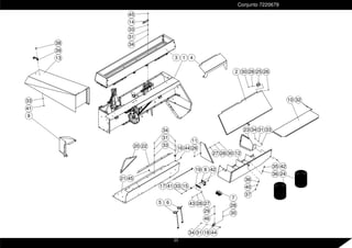 21
1
3
45
14
33
31
34
13 4
9
20
34
31
22
45
44
16 26
11
30
28
27
5 6
28
30
44
29
46
34 31 18
33
7
42
35
36
36
40
37
12
23 34 31 33
24
10
26
25
28
30
43 28 27
42
8
19
17 15
33
41
38
39
33
41
32
2
Conjunto 7220679
23
 