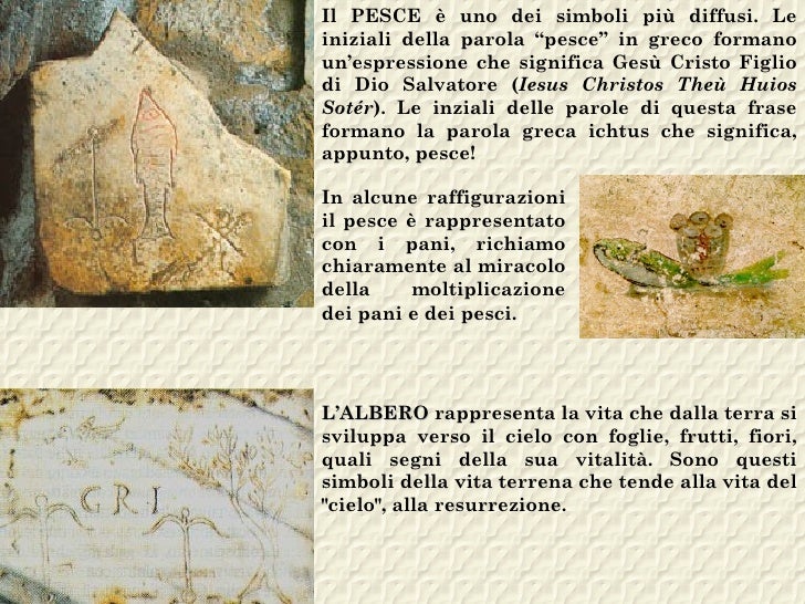 Disegni Simboli Cristiani Nelle Catacombe Le Catacombe cristiane