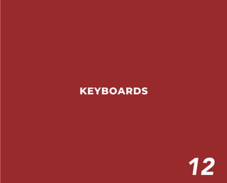 KEYBOARDS
12
 