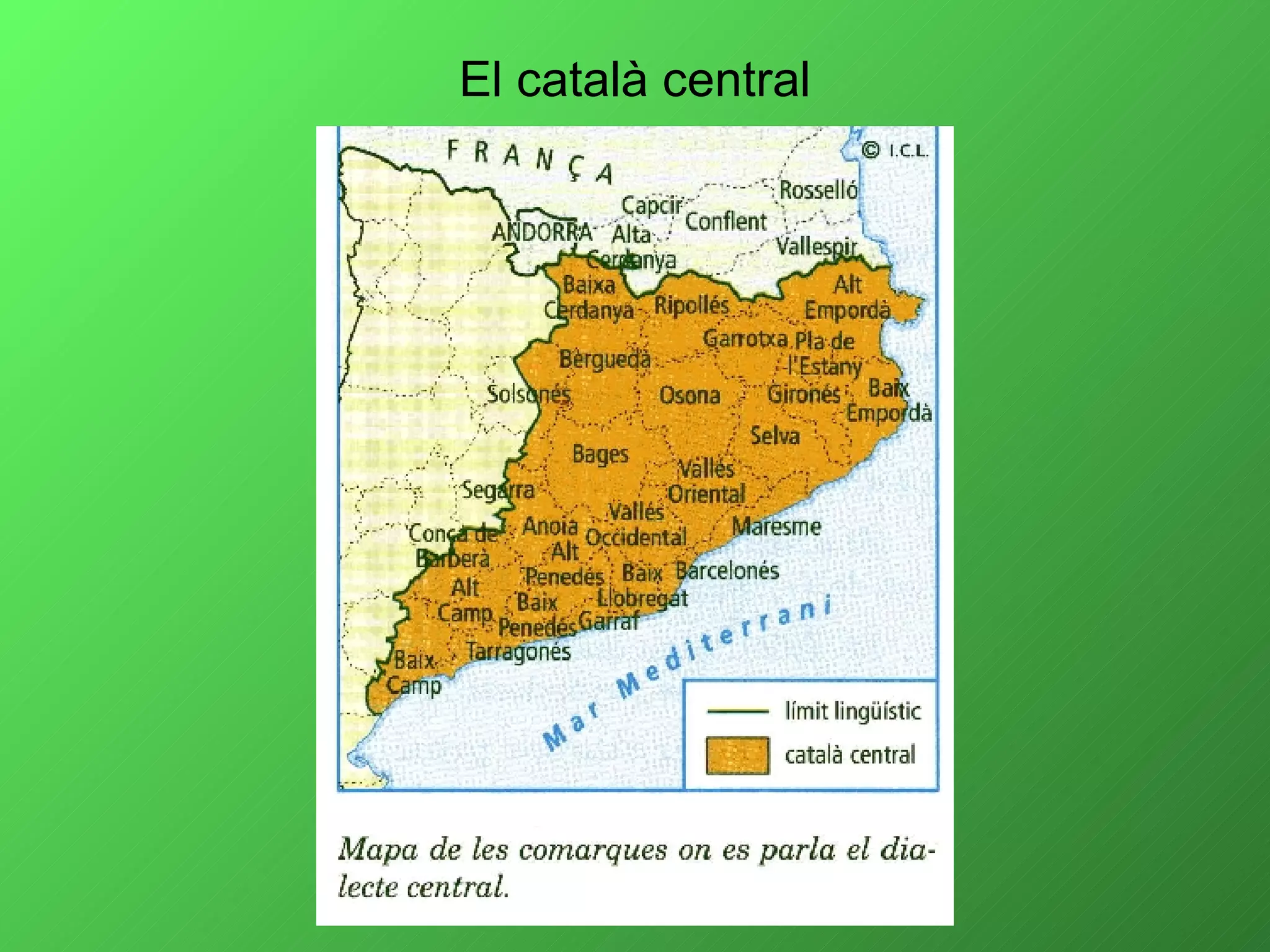 El català central 