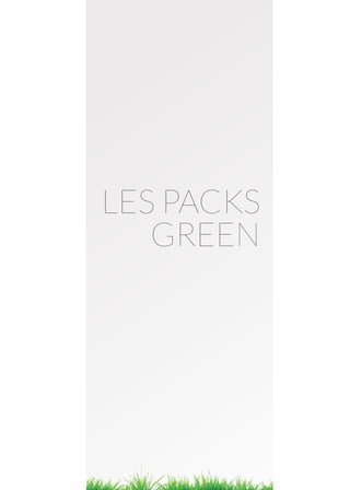 LES PACKS
GREEN
 