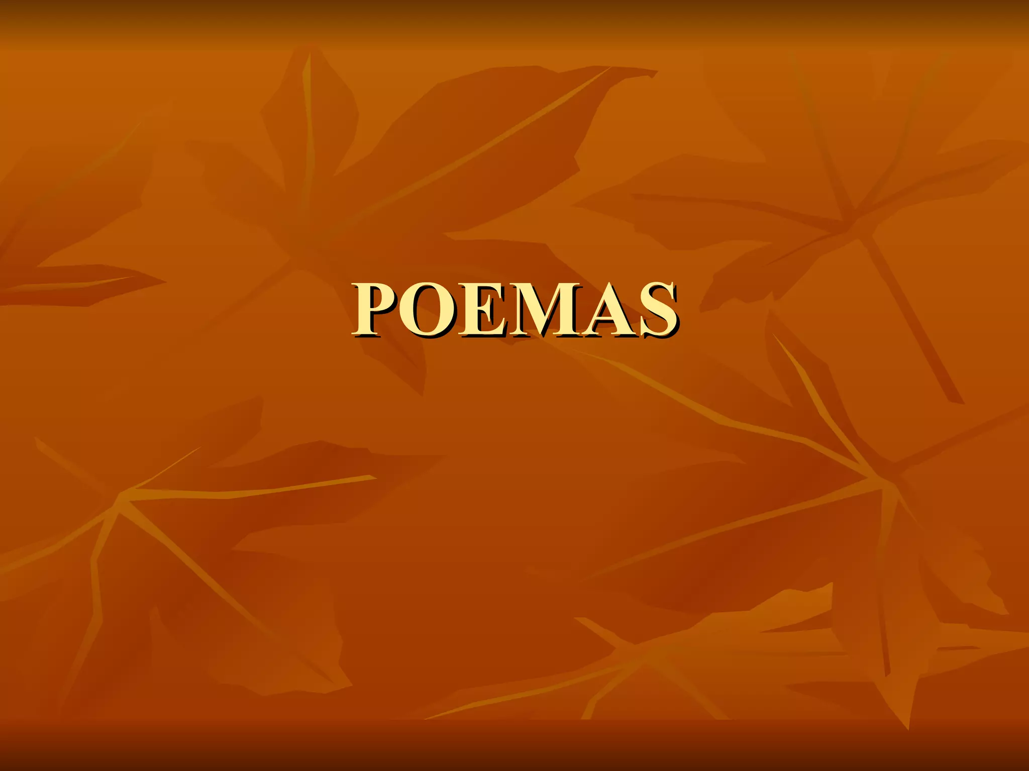 POEMAS 