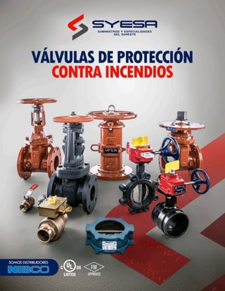 Catalogo válvulas de protección contra incendios  