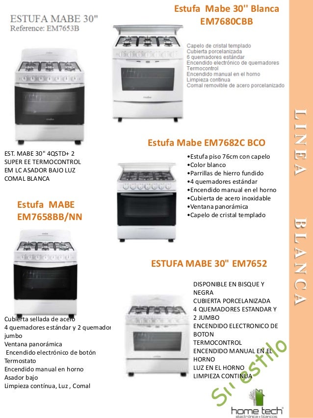 Estufa Mabe de Piso 20\