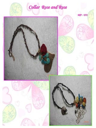 Collar Rose and Rose
REF: 072
 
