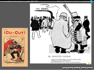 WEBS SORTIR
La consolidació del catalanisme polític 1901-1931 Armand Figuera
AmpliacióTEXTOS TORNAR
La Mancomunitat de Catalunya (1914-1925)
Proposada a les Corts per Canalejas l’any 1912, aprovada per E. Dato
l’any 1914
Agrupació de les quatre diputacions de Catalunya
Enric Prat de la Riba en fou el primer president (1914-1917)
El seguí Josep Puig i Cadafalch (1917-1924)
Abolida el 1925 per Primo de Rivera (amb Alfons Sala últim president)
Organització i obra
InstitucionsInstitucions
-Presidència
-Consell
-Assemblea General
Enric
Prat de
la Riba
 