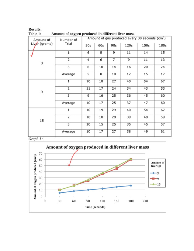 Catalase Lab Report