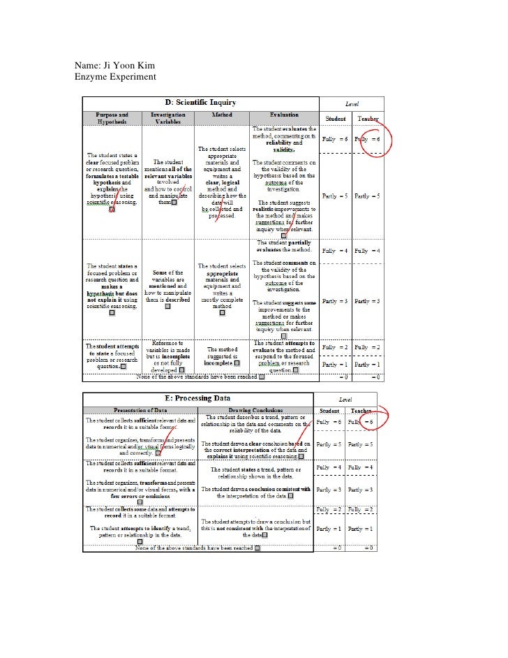 Enzyme catalase lab report discussion picture