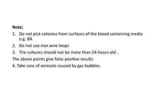 Comprehensive Guide to Catalase Test for Bacterial Identification | PPTX