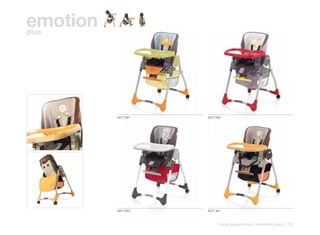 emotion
plus




          6277 R21   6277 R22




          6277 R23   6277 J61



                           baby equipment | emotion plus | 193
 